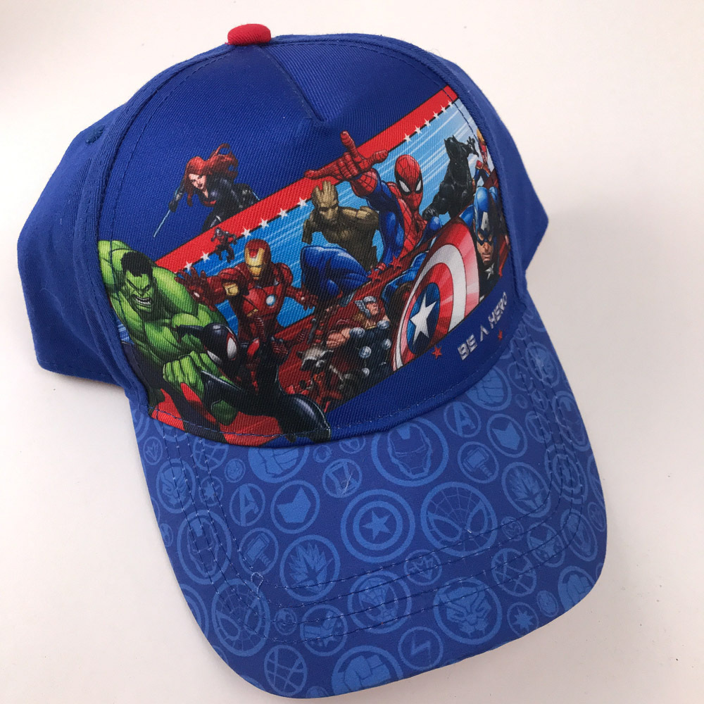 Marvel universe character hat Be A Hero Kids 8+